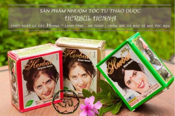 Thuốc nhuộm tóc đen Herbul